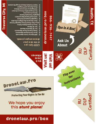 drone law paper airplane